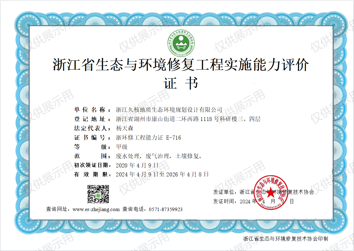 實施能力評價證書（甲級）