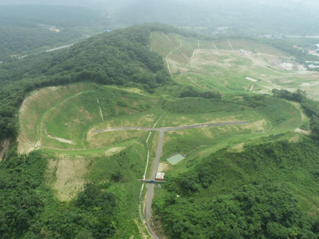 烏鴉山北宕口治理完工后45天照片.png 烏鴉山北宕口治理完工后45天照片.png